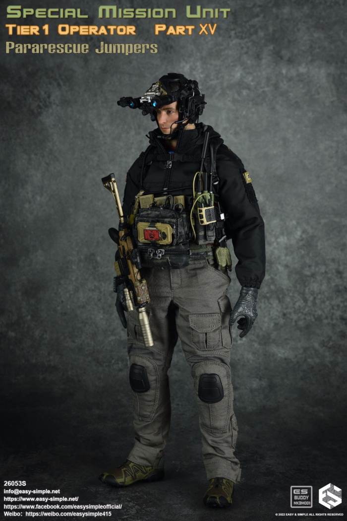 Air Force Parachute Rescue Team PJ / Pararescue Jumpers 1/6