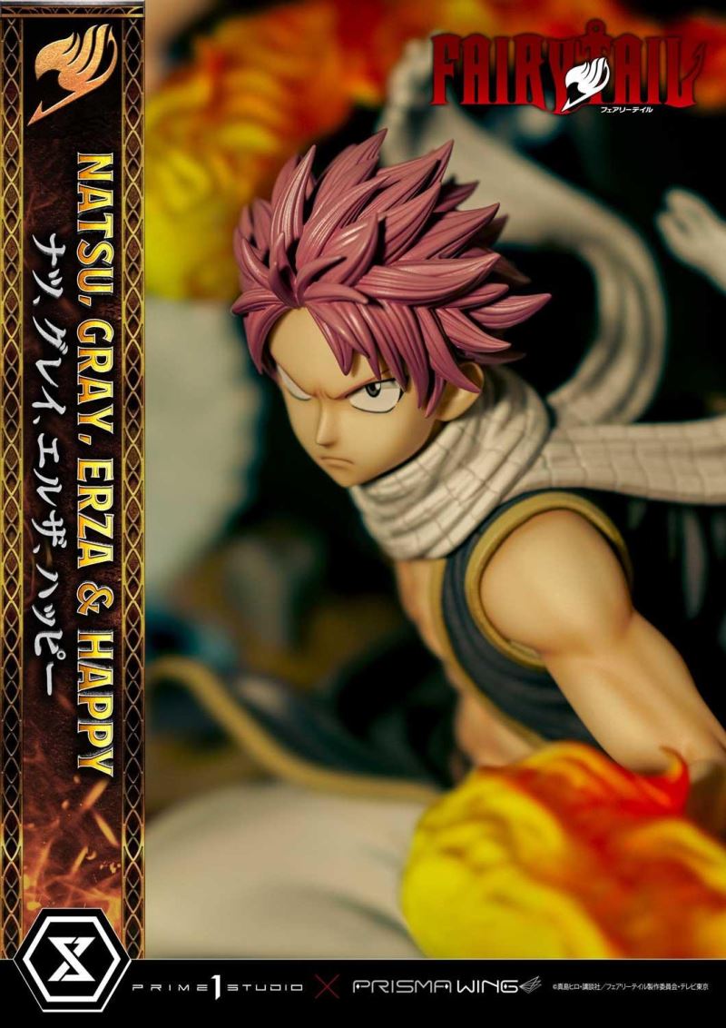 FAIRY TAIL NATSU, GRAY, ERZA AND HAPPY DX