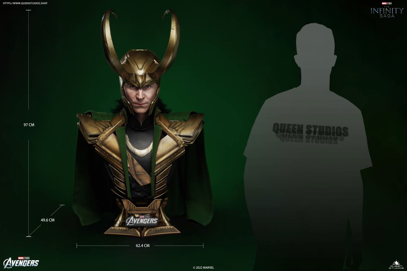 Loki Bust 1/1 – Marvel