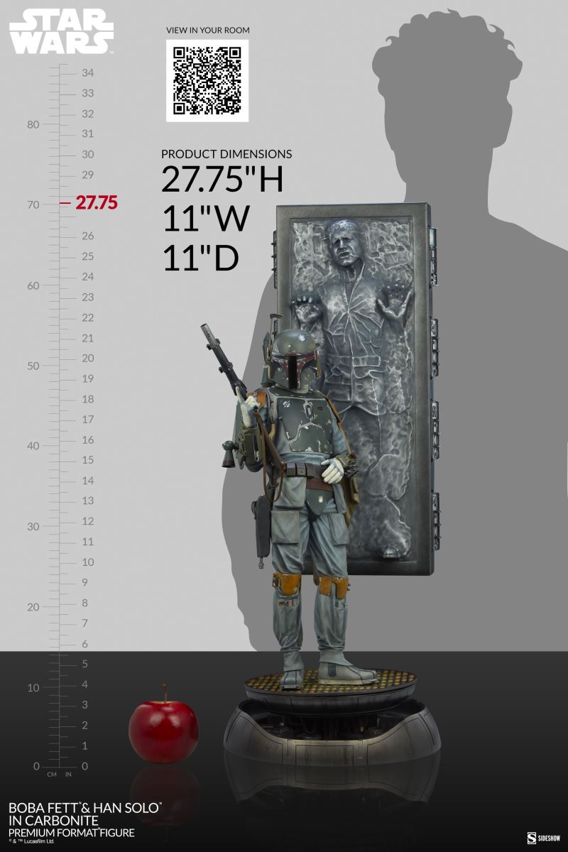 Boba Fett and Han Solo in Carbonite