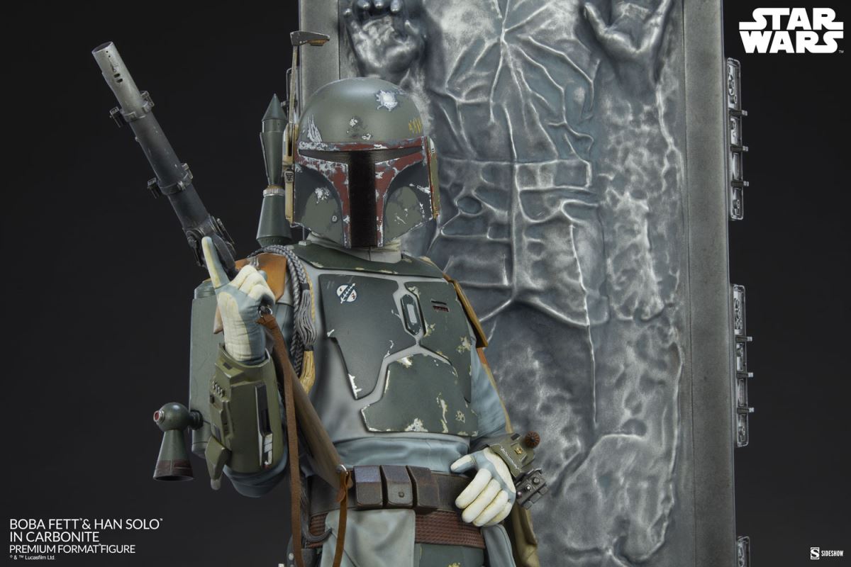 Boba Fett and Han Solo in Carbonite