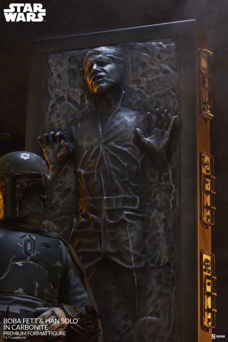 Boba Fett and Han Solo in Carbonite