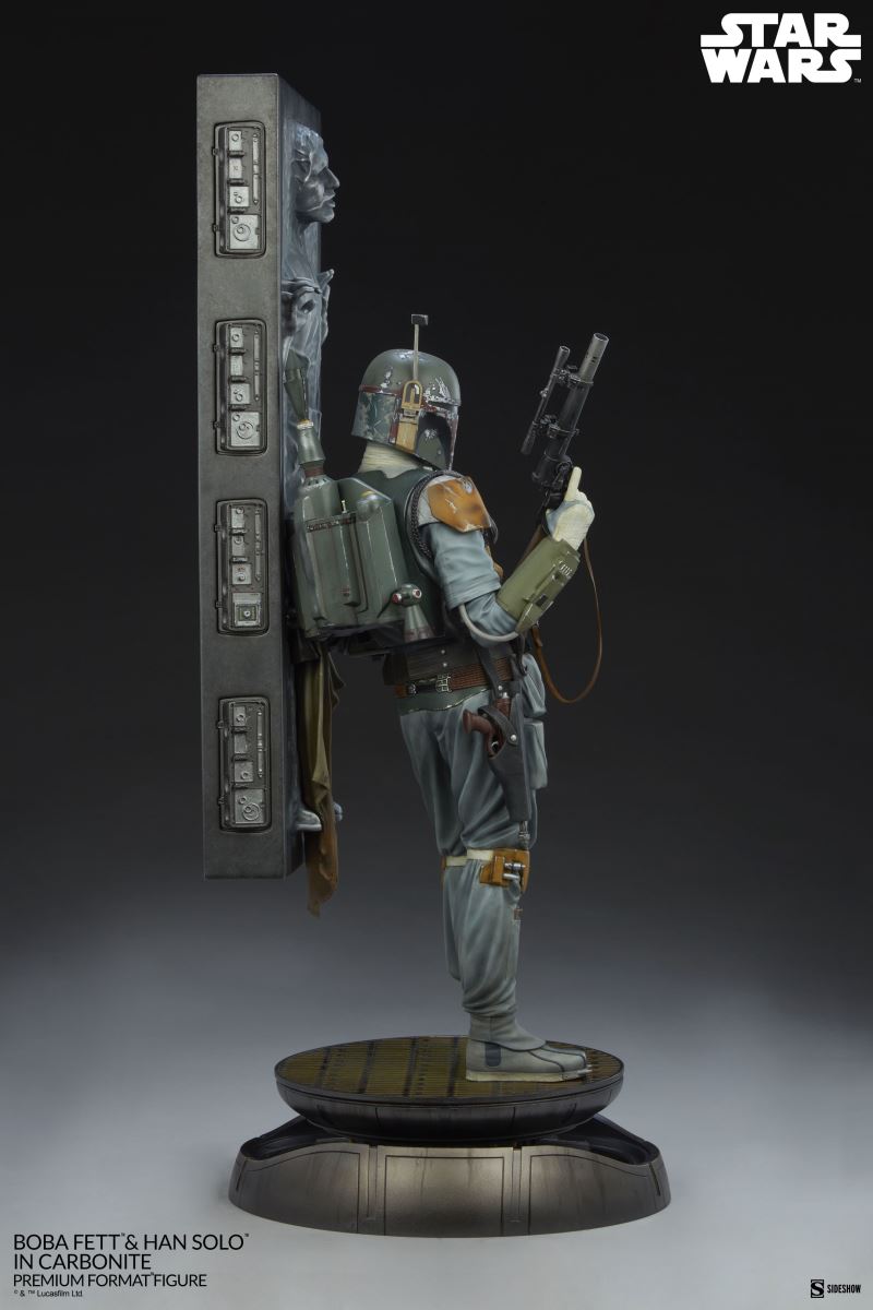 Boba Fett and Han Solo in Carbonite
