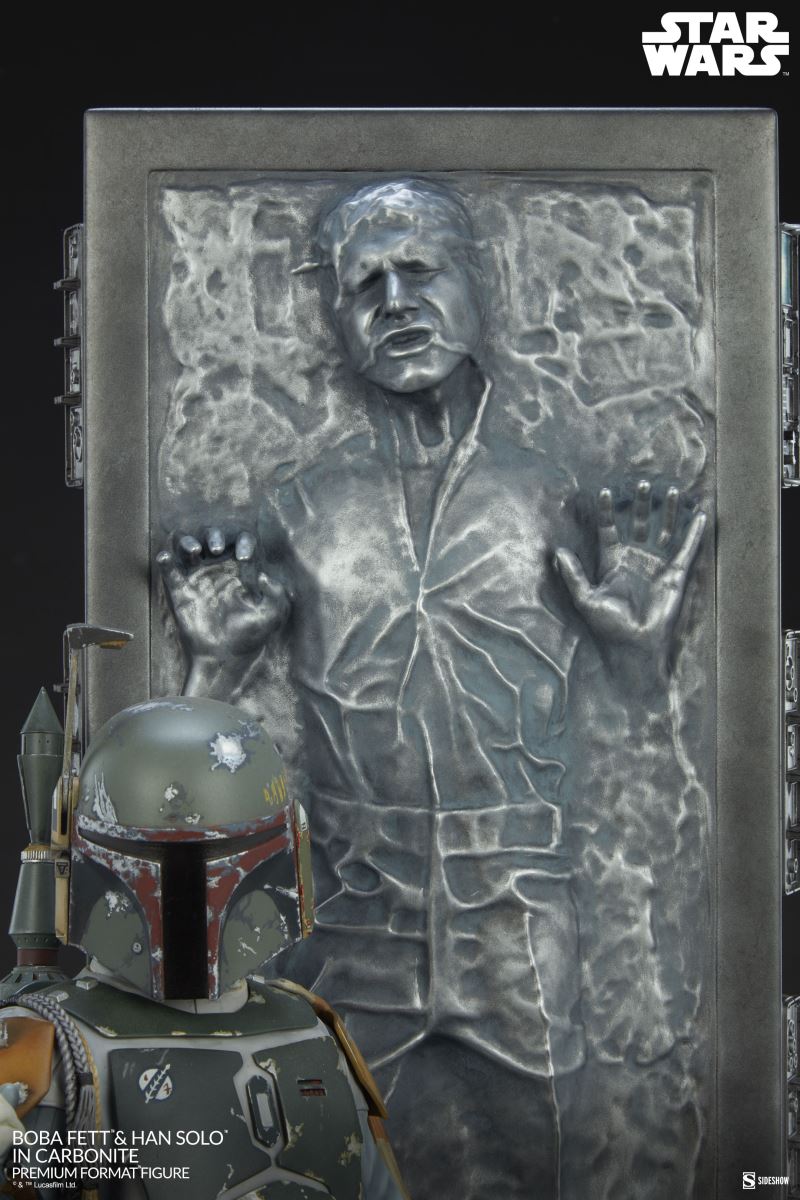 Boba Fett and Han Solo in Carbonite