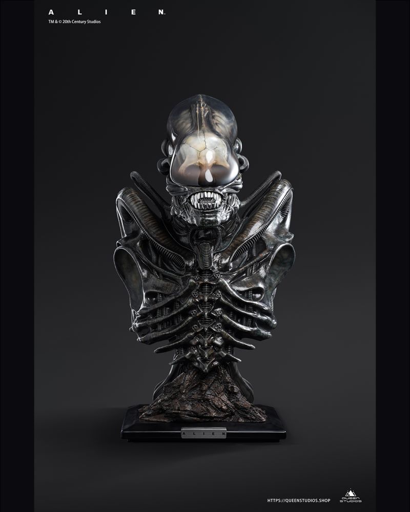 Alien Life-Size Bust