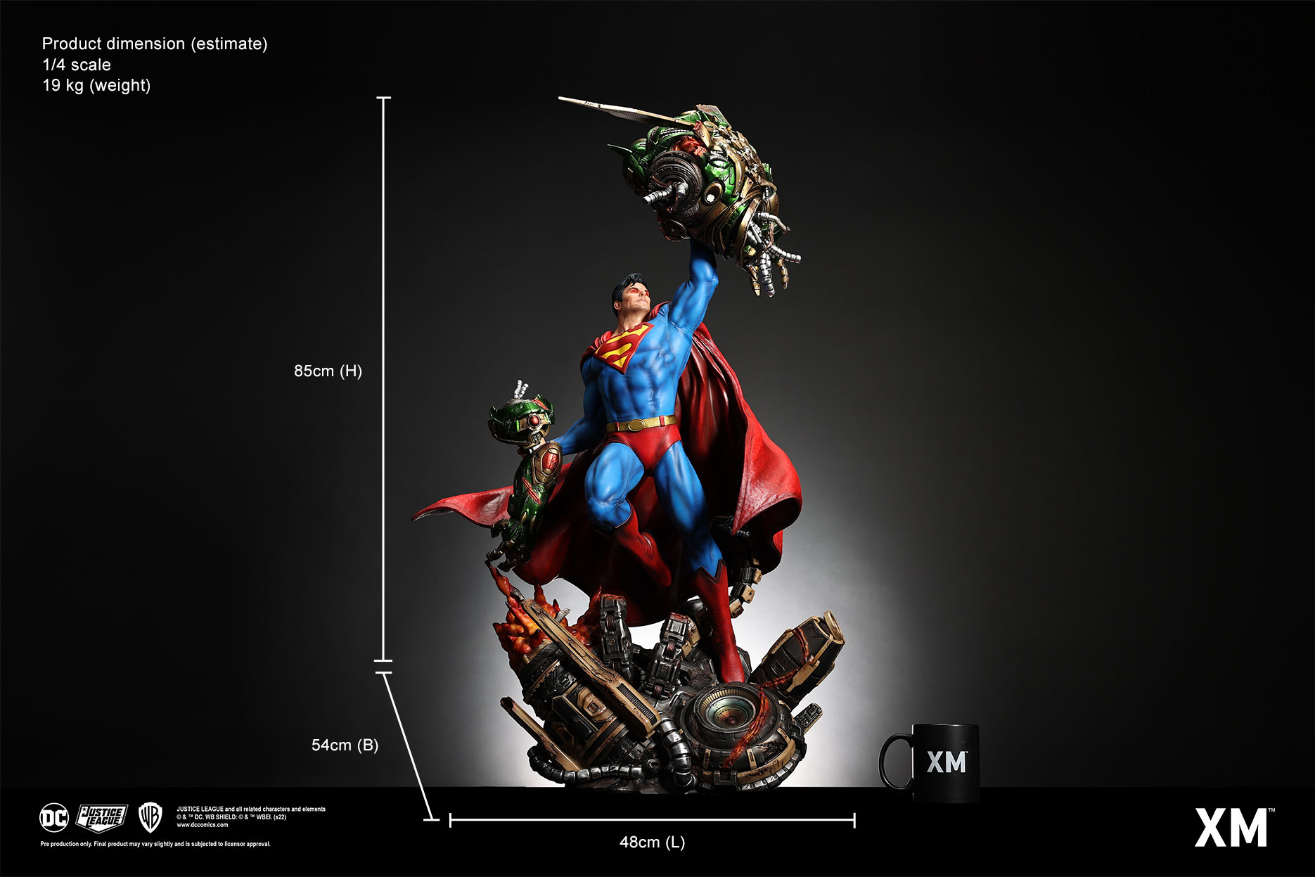 Superman - Classic - Ver B 4th Scale