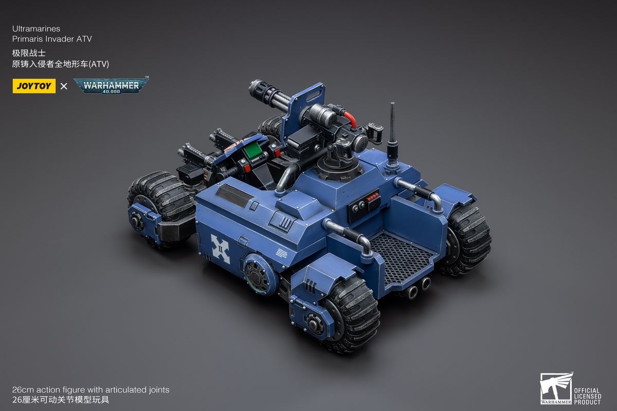 Ultramarine Primal Invader All Terrain Vehicle (ATV) JT3334 1/18