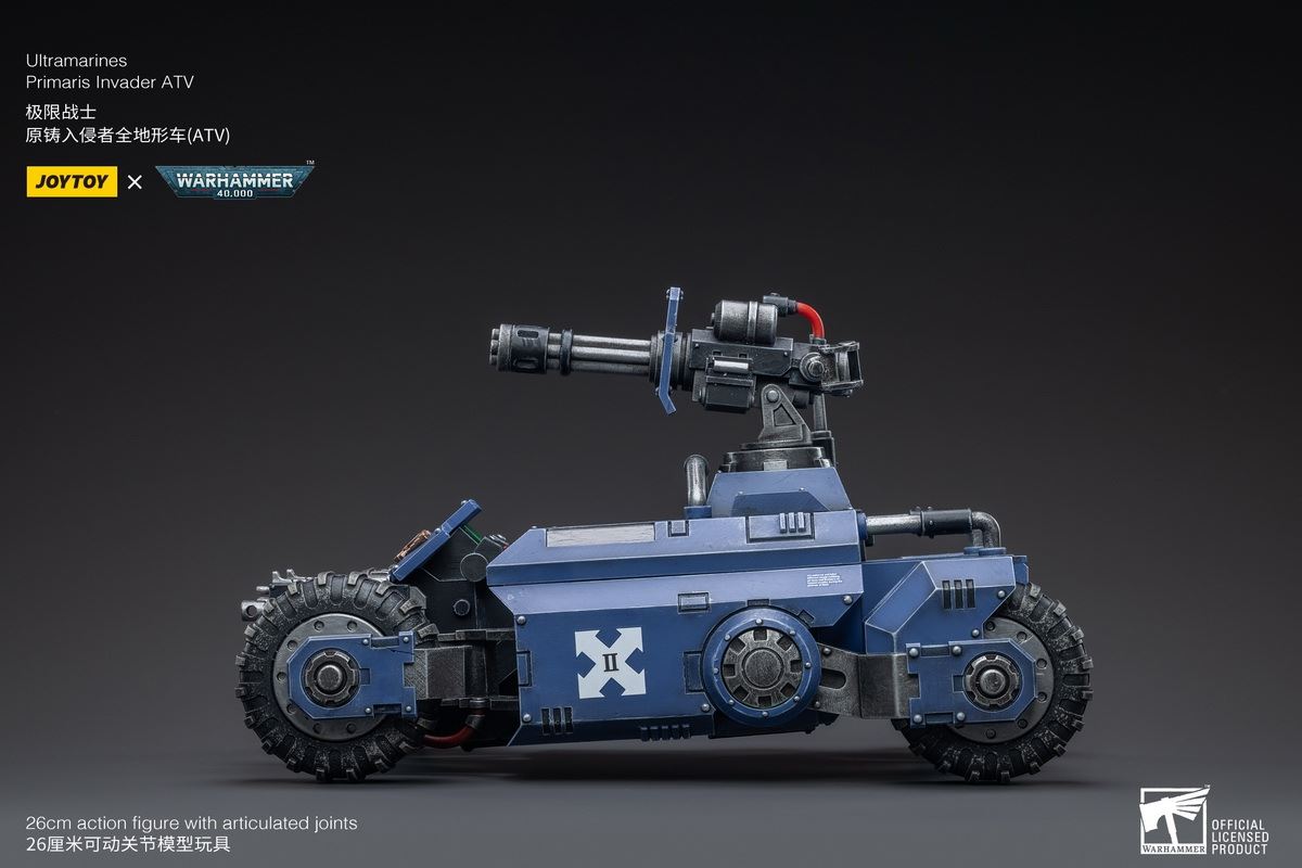 Ultramarine Primal Invader All Terrain Vehicle (ATV) JT3334 1/18