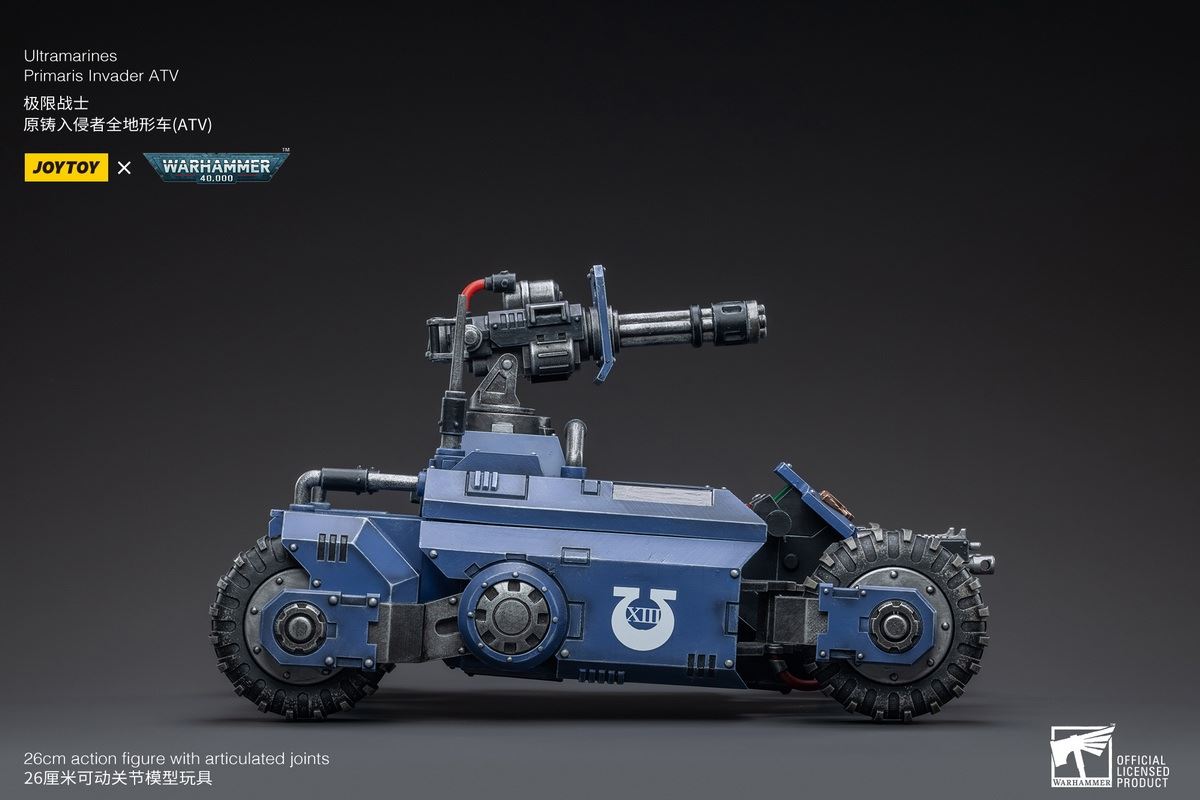 Ultramarine Primal Invader All Terrain Vehicle (ATV) JT3334 1/18