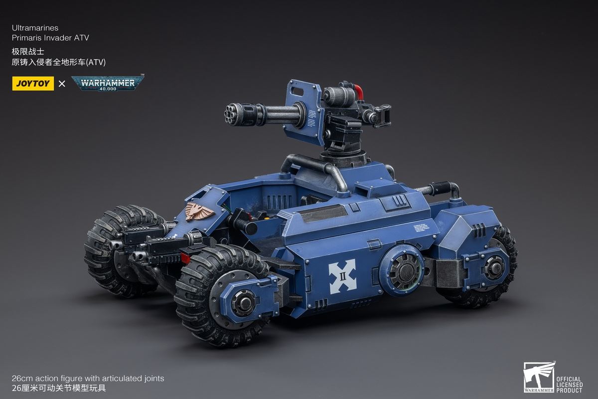 Ultramarine Primal Invader All Terrain Vehicle (ATV) JT3334 1/18