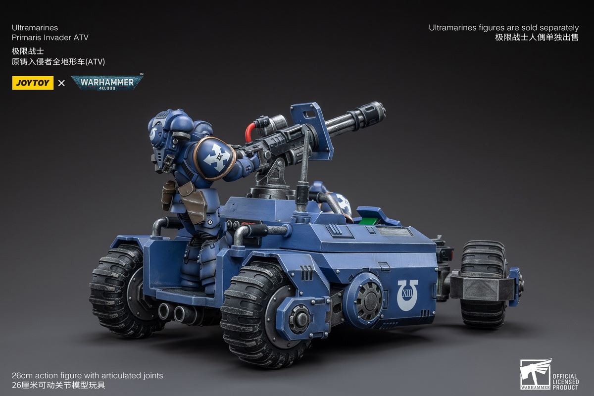 Ultramarine Primal Invader All Terrain Vehicle (ATV) JT3334 1/18