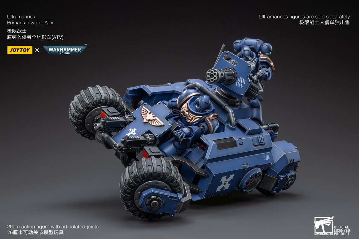 Ultramarine Primal Invader All Terrain Vehicle (ATV) JT3334 1/18