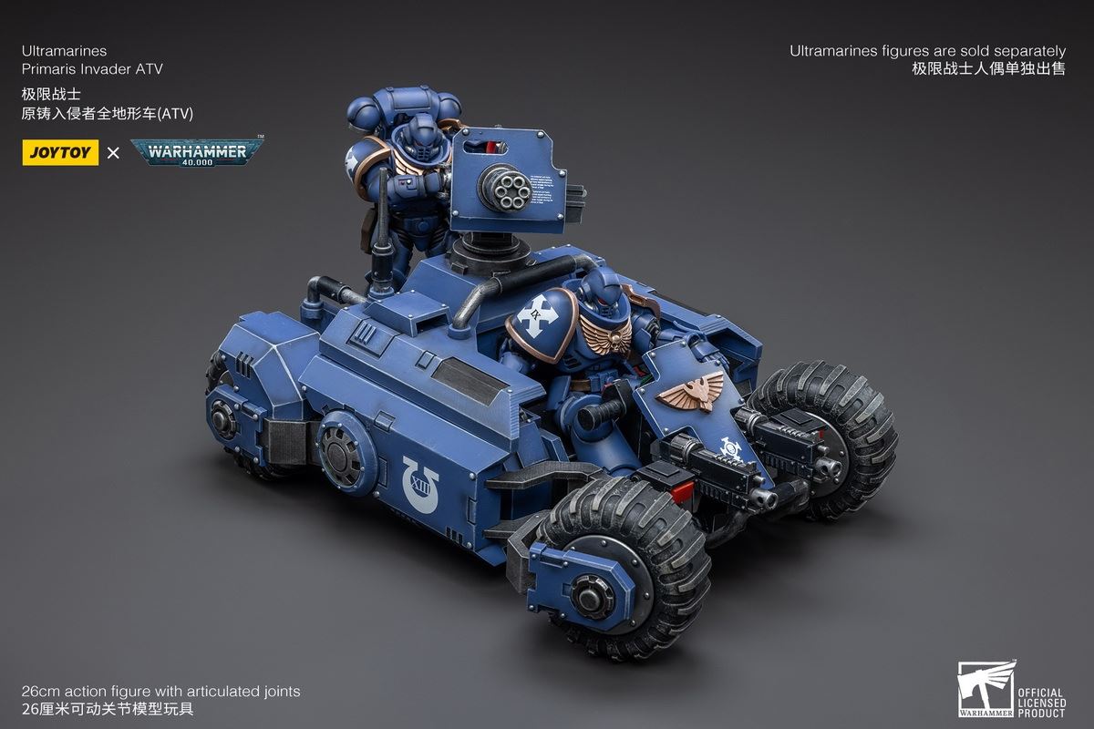 Ultramarine Primal Invader All Terrain Vehicle (ATV) JT3334 1/18