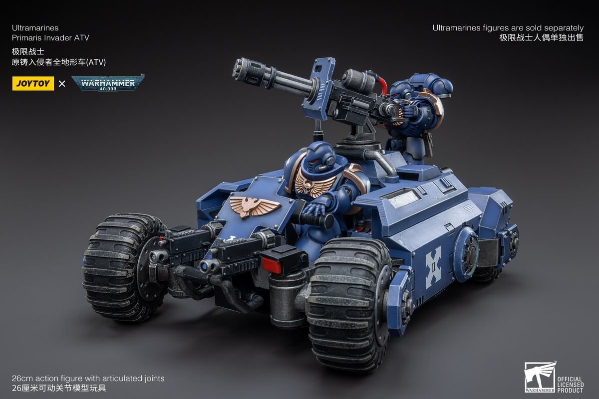 Ultramarine Primal Invader All Terrain Vehicle (ATV) JT3334 1/18