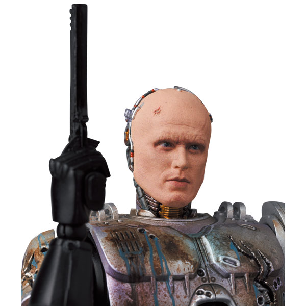 Mafex No.192 MAFEX ROBOCOP MURPHY HEAD DAMAGE Ver