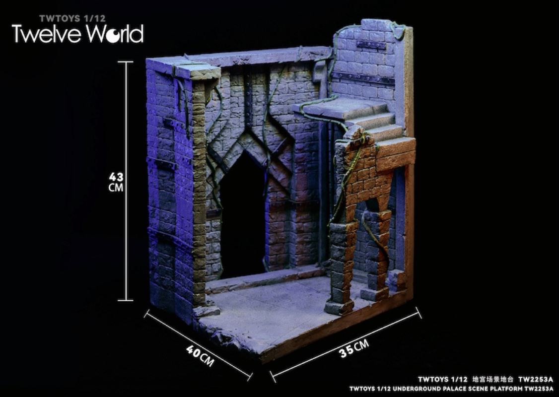 Underground palace scene dungeon 1/12