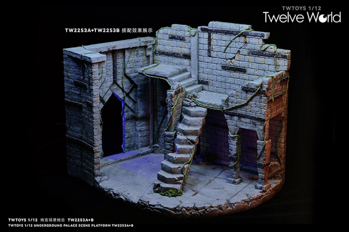 Underground palace scene dungeon 1/12