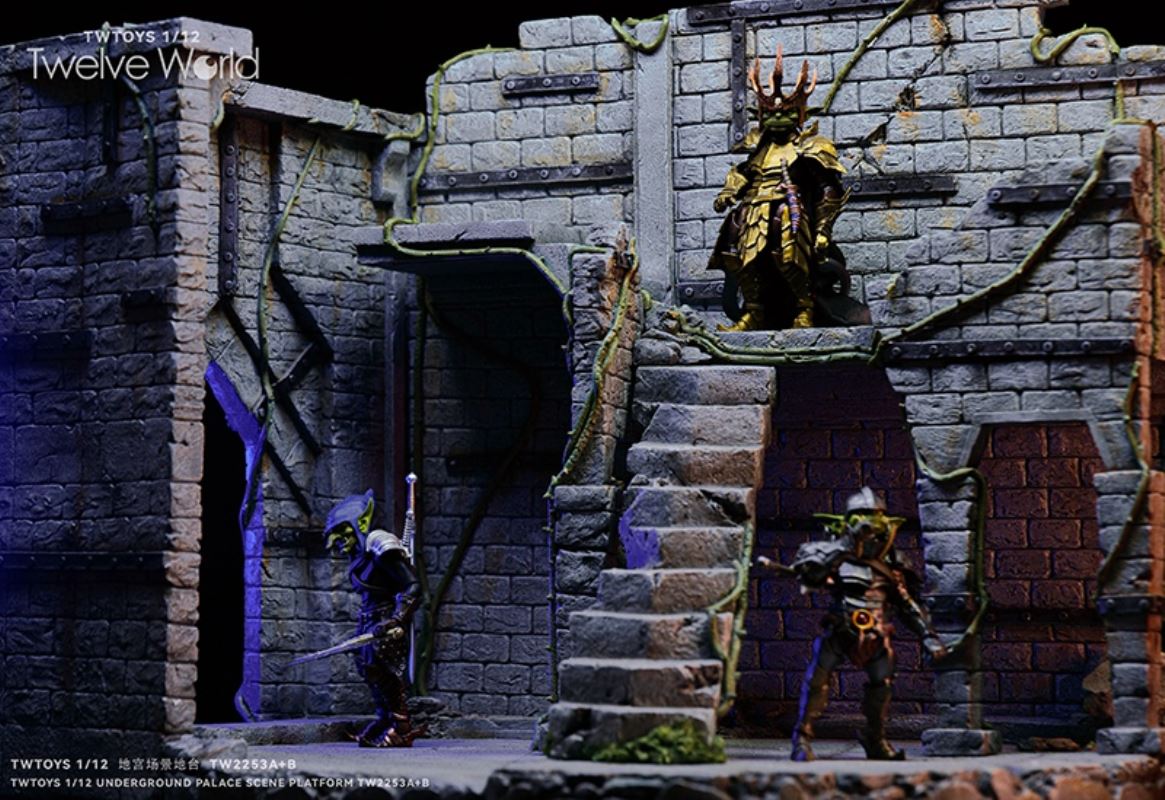 Underground palace scene dungeon 1/12
