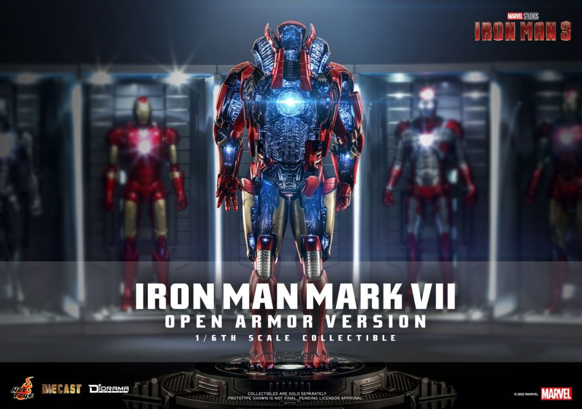 Iron Man MK7 [Open Armor Edition] Alloy Collection 1/6