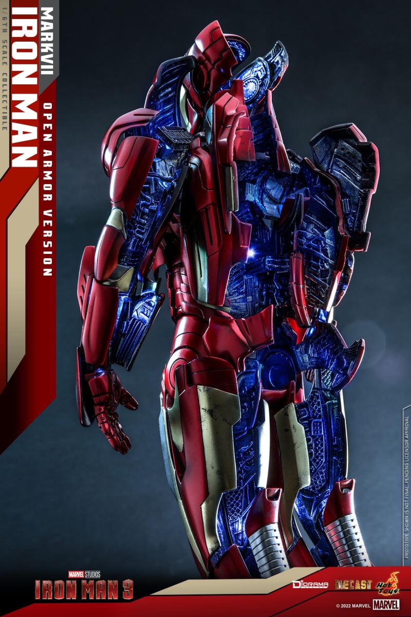 Iron Man MK7 [Open Armor Edition] Alloy Collection 1/6