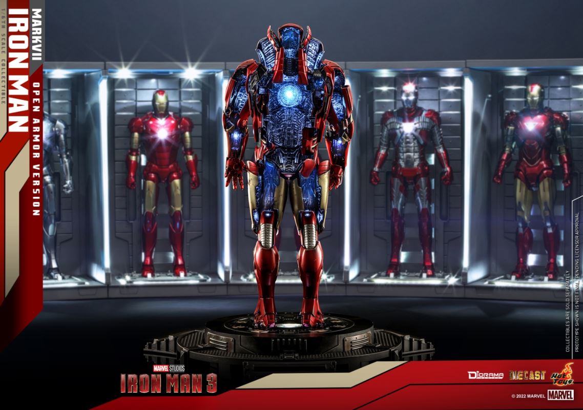Iron Man MK7 [Open Armor Edition] Alloy Collection 1/6