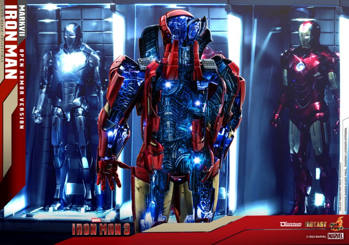 Iron Man MK7 [Open Armor Edition] Alloy Collection 1/6