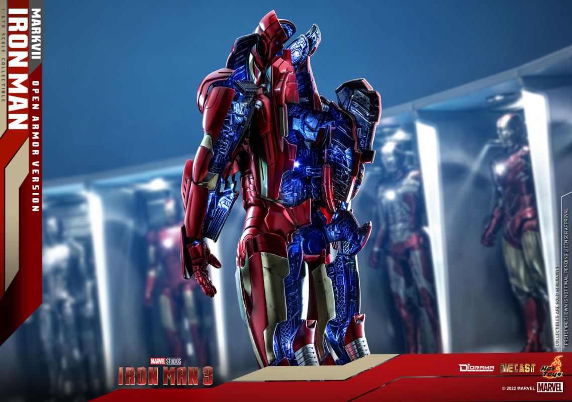 Iron Man MK7 [Open Armor Edition] Alloy Collection 1/6