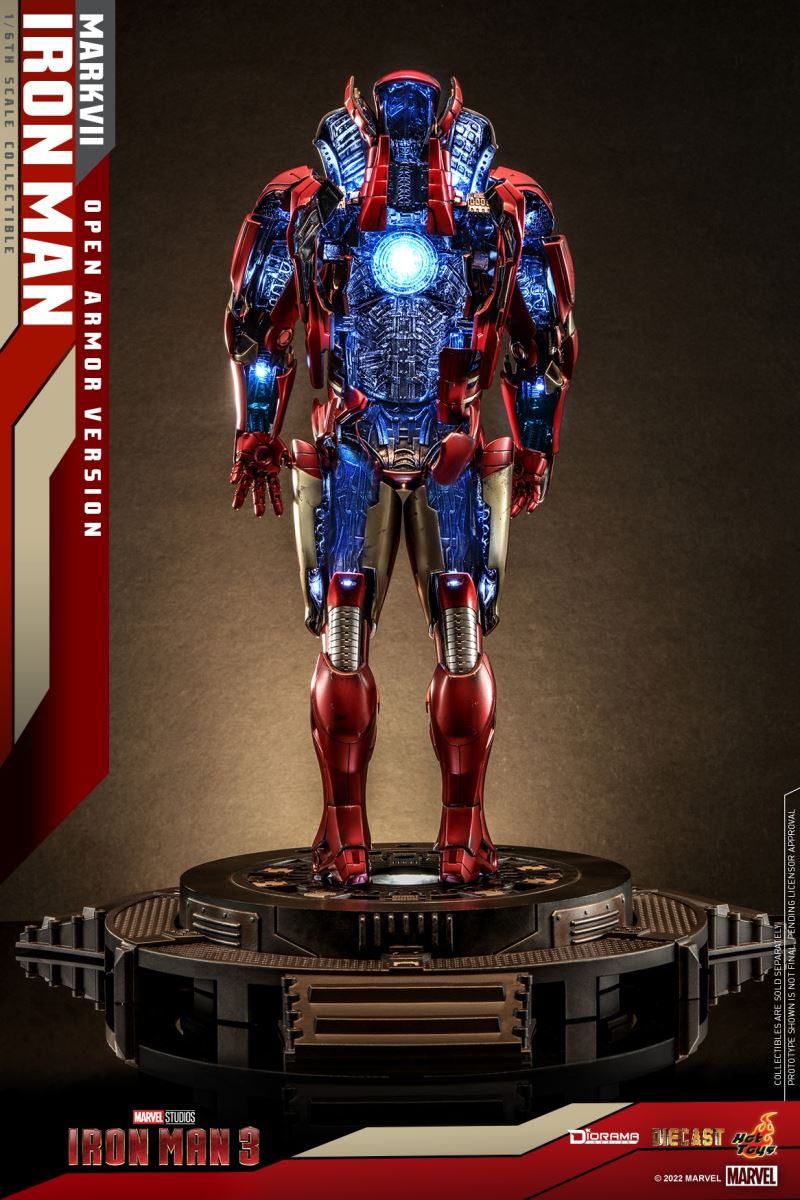 Iron Man MK7 [Open Armor Edition] Alloy Collection 1/6