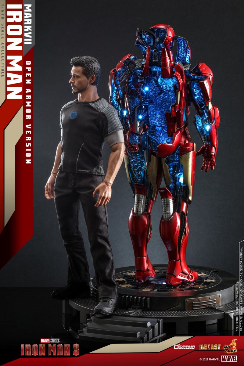 Iron Man MK7 [Open Armor Edition] Alloy Collection 1/6