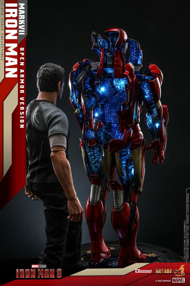 Iron Man MK7 [Open Armor Edition] Alloy Collection 1/6