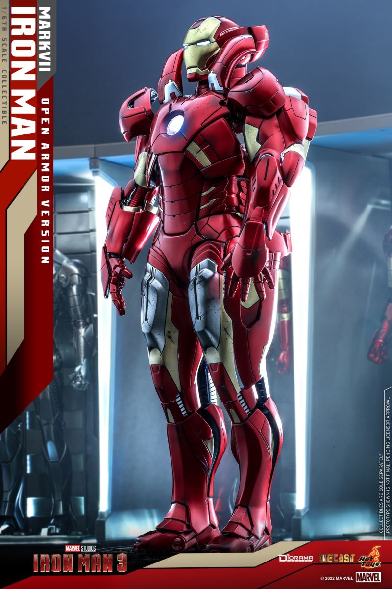 Iron Man MK7 [Open Armor Edition] Alloy Collection 1/6