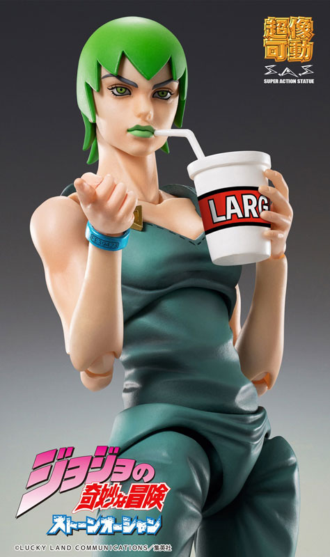 Super Action Statue JoJo's Bizarre Adventure Part 6 Stone Ocean Foo Fighters