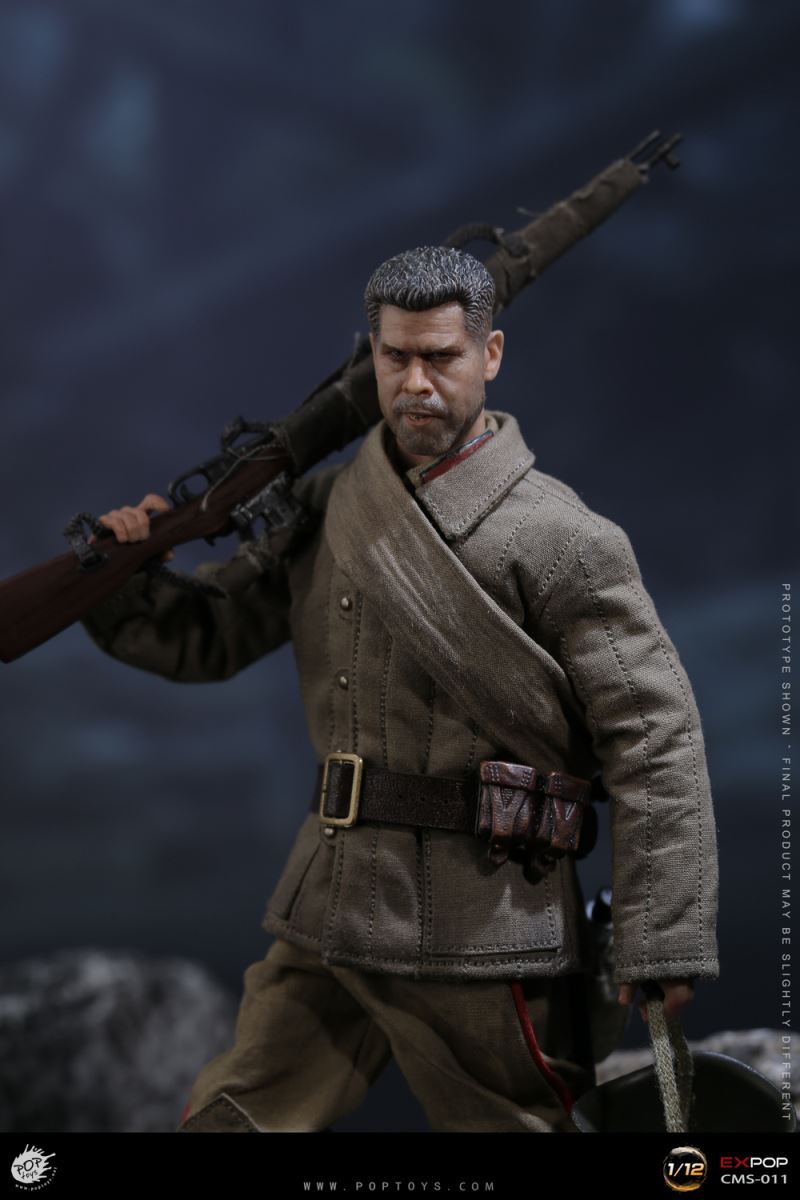 Soviet Sniper Vassili & Big gold tooth 1/12