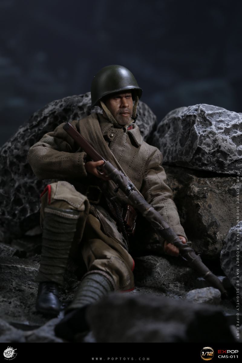 Soviet Sniper Vassili & Big gold tooth 1/12