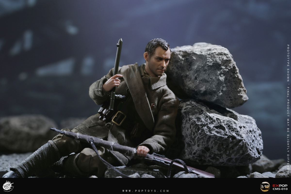 Soviet Sniper Vassili & Big gold tooth 1/12