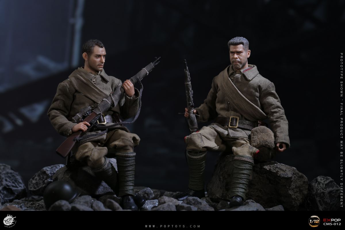 Soviet Sniper Vassili & Big gold tooth 1/12