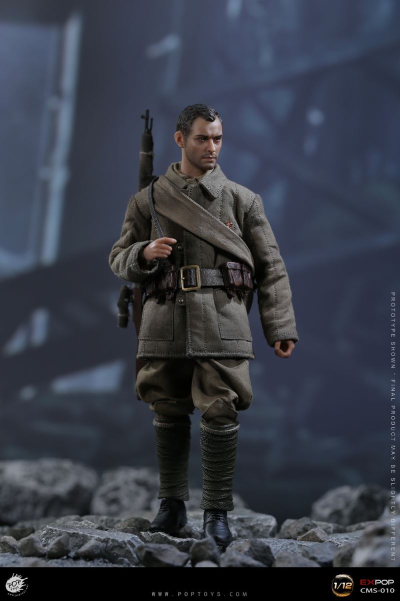 Soviet Sniper Vassili & Big gold tooth 1/12