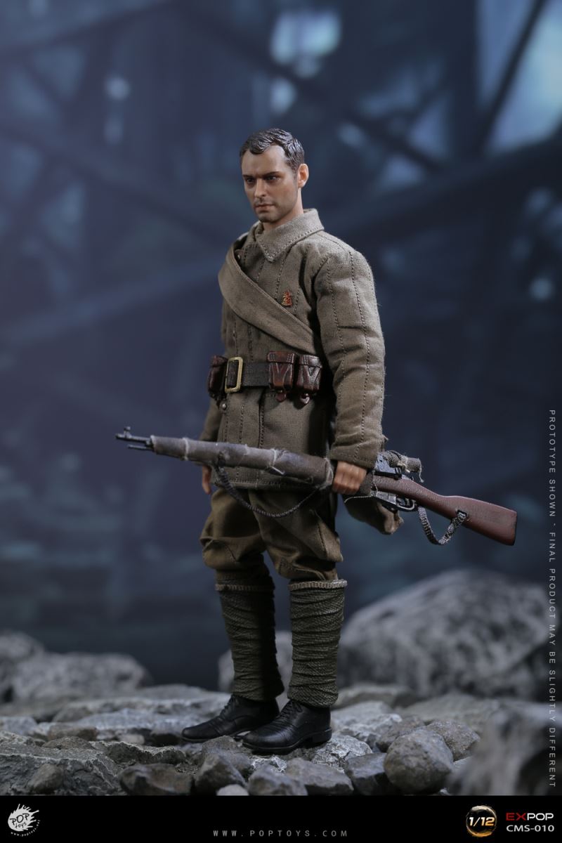 Soviet Sniper Vassili & Big gold tooth 1/12