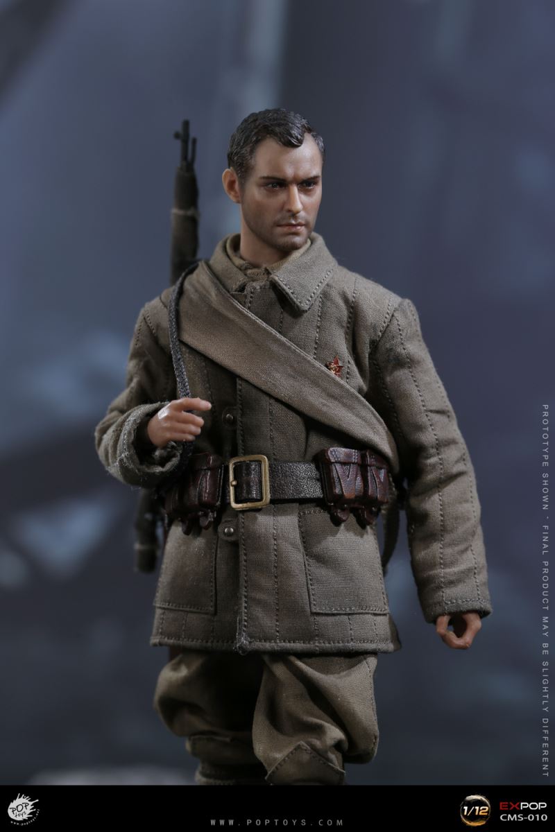 Soviet Sniper Vassili & Big gold tooth 1/12