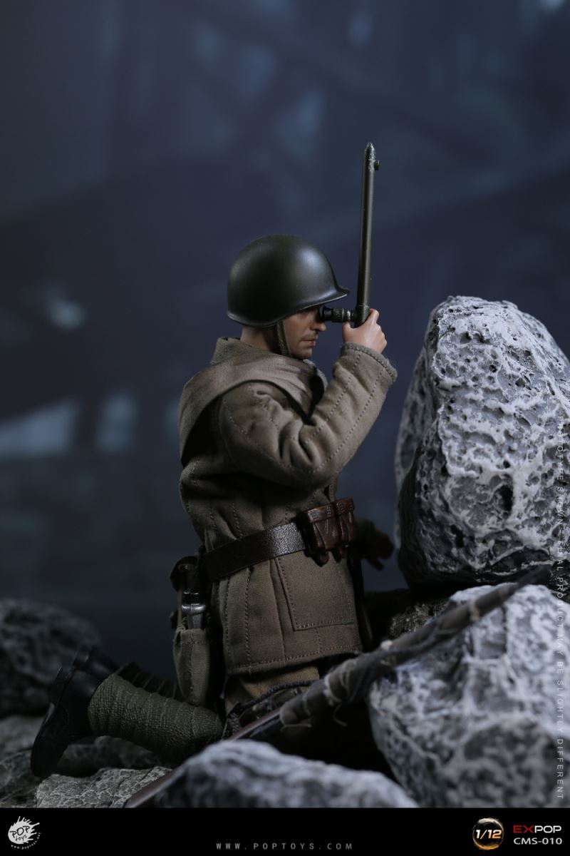 Soviet Sniper Vassili & Big gold tooth 1/12