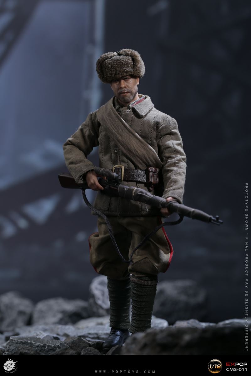 Soviet Sniper Vassili & Big gold tooth 1/12