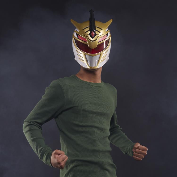 Power Rangers: the replica of Lord Drakkon's helmet