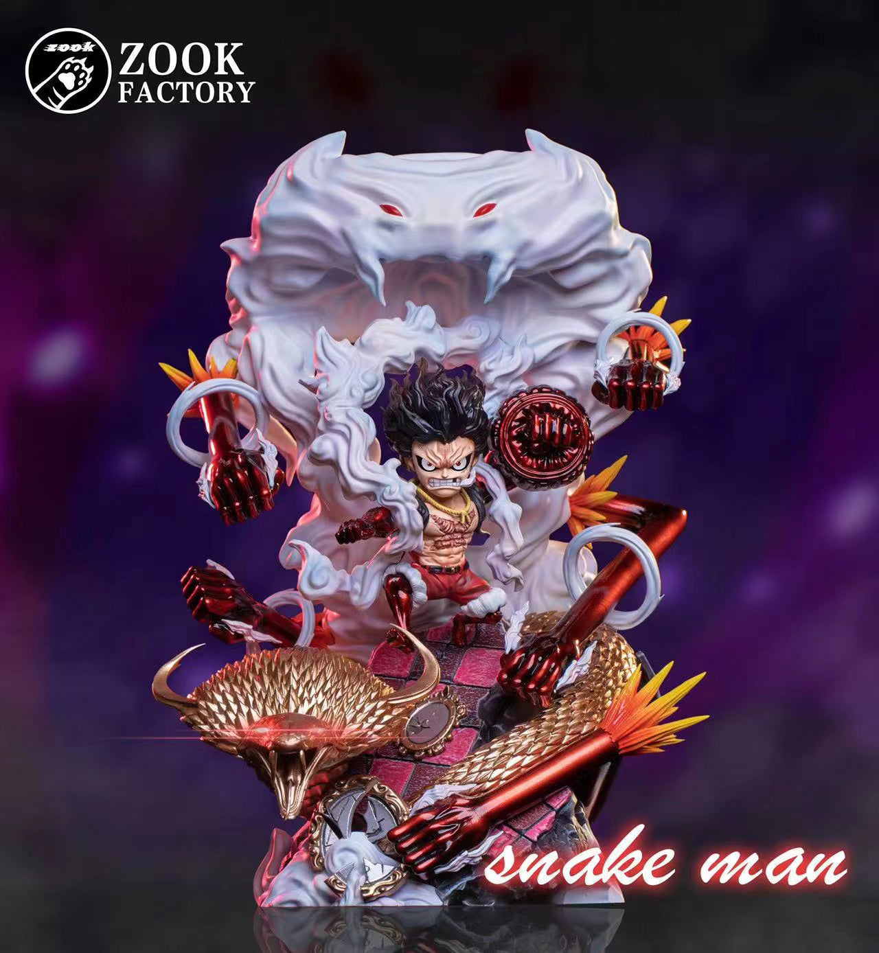 Gear 4 Snakeman Monkey D. Luffy - ONE PIECE