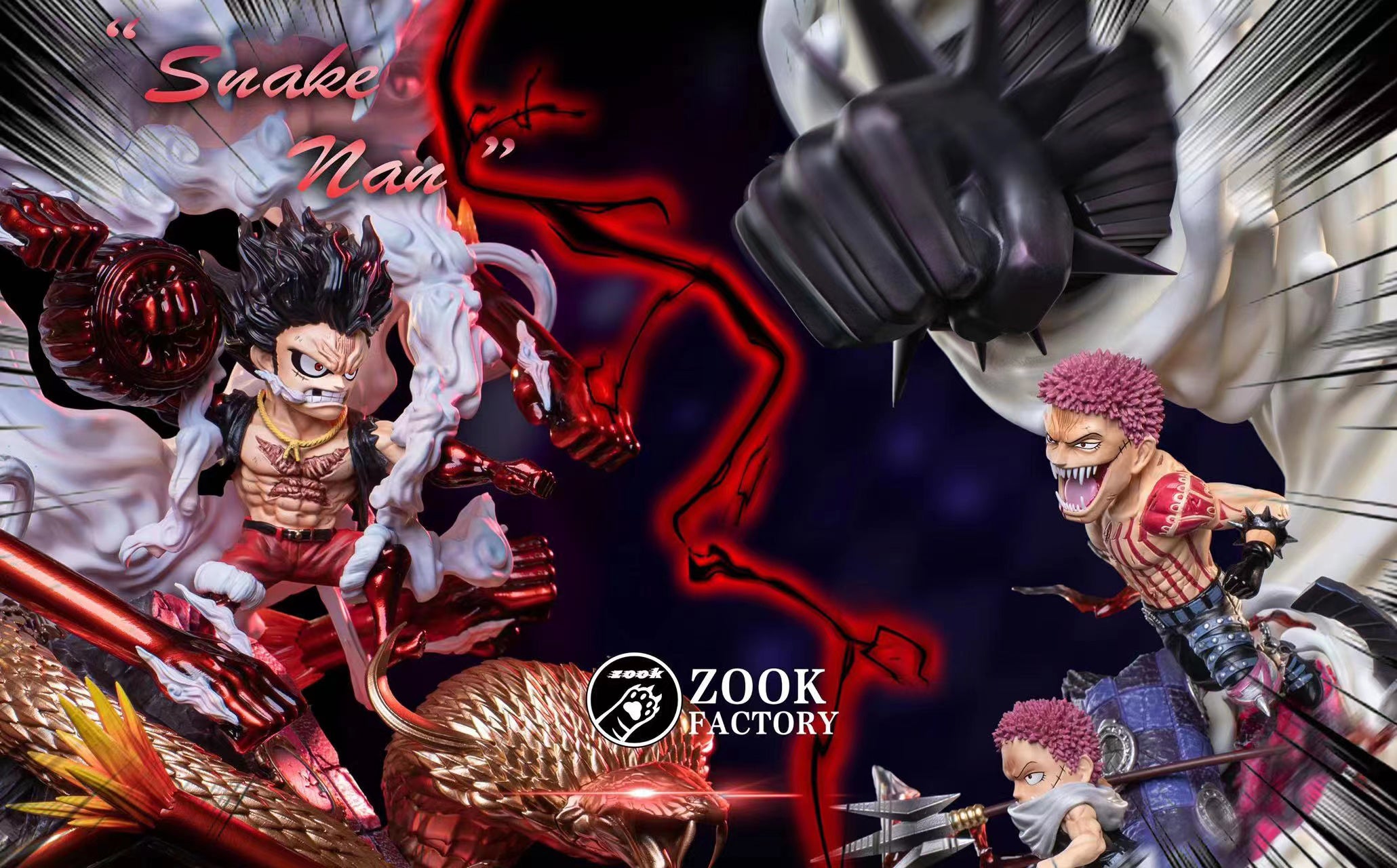 Gear 4 Snakeman Monkey D. Luffy - ONE PIECE
