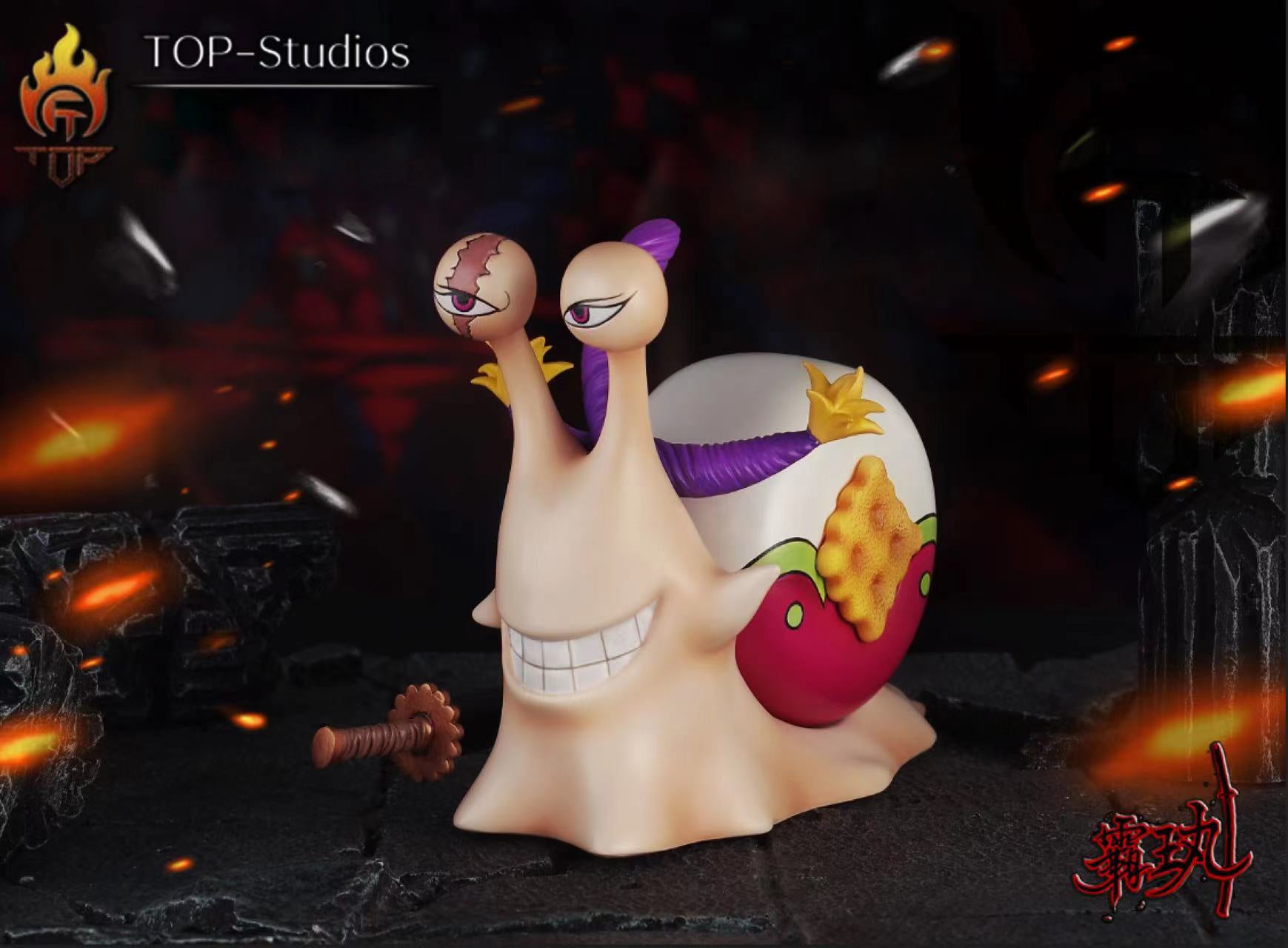 DenDenMushi of Three Sweet Commanders Charlotte Katakuri, Charlotte Smoothie & Charlotte Cracker - ONE PIECE