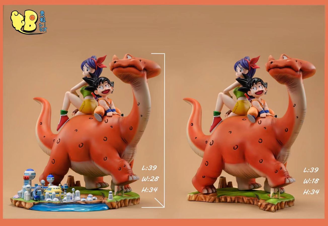 Son Goku & Launch going to West City - Dragon Ball