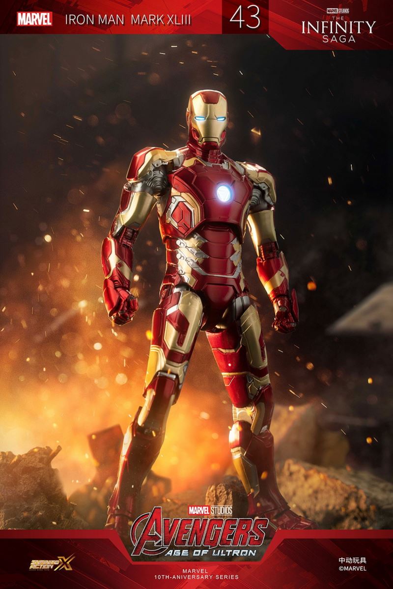 Marvel Iron Man MK43 [luminous version] 1/10