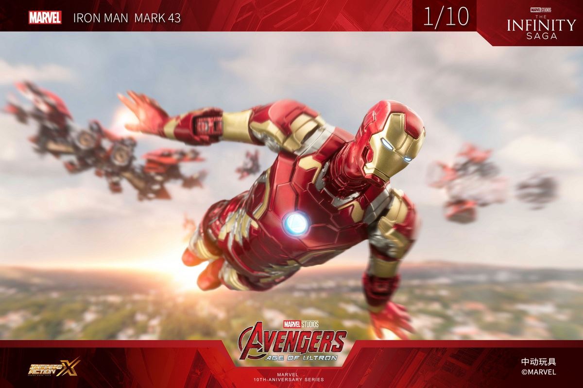 Marvel Iron Man MK43 [luminous version] 1/10
