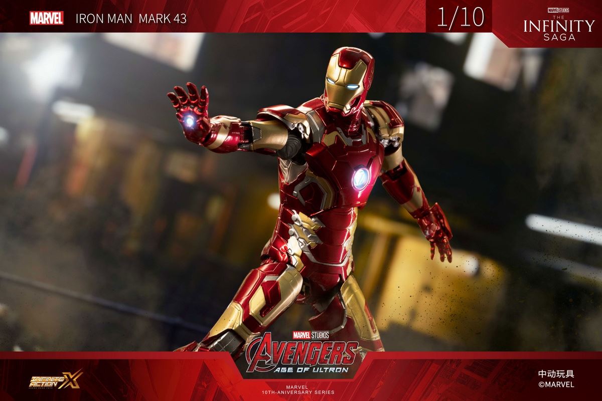 Marvel Iron Man MK43 [luminous version] 1/10