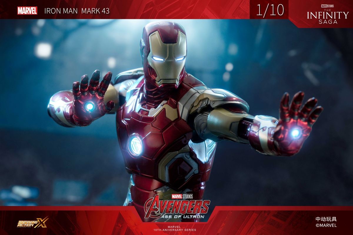 Marvel Iron Man MK43 [luminous version] 1/10